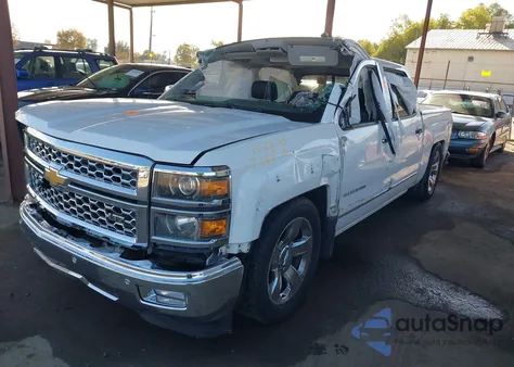 2014 Chevrolet Silverado 1500 1Lz из США, поврежденный, VIN 3GCPCSEC8EG259052